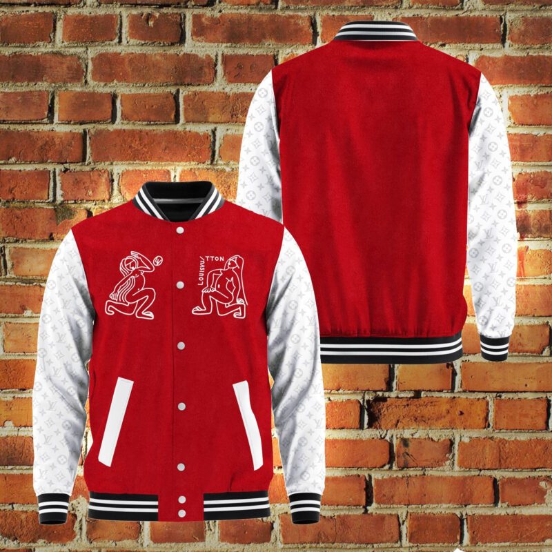 Louis Vuitton Trending 2023-24 Varsity Jacket Baseball Jacket BJK1001