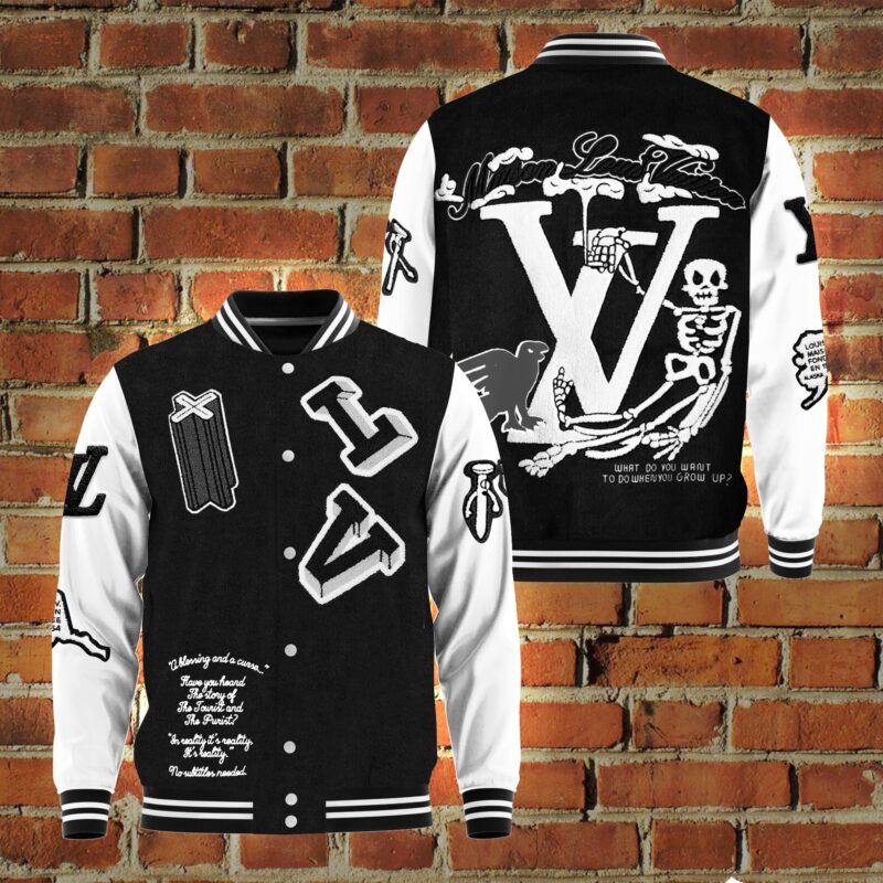 Louis Vuitton Trending 2023-24 Varsity Jacket Baseball Jacket BJK1005