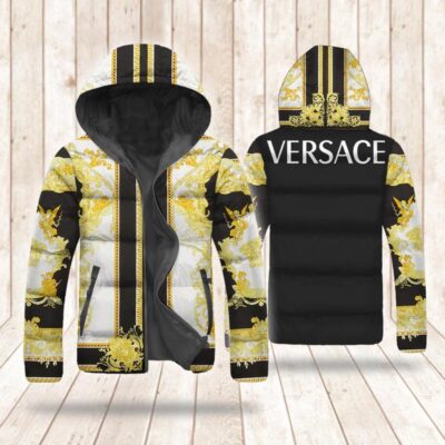 Versace Down-Filled Coat Ultralight Down Jacket Outdoor Jacket Warm Outwear DFJ1023