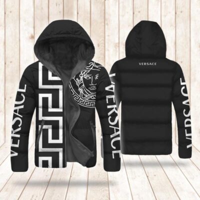 Versace Down-Filled Coat Ultralight Down Jacket Outdoor Jacket Warm Outwear DFJ1024