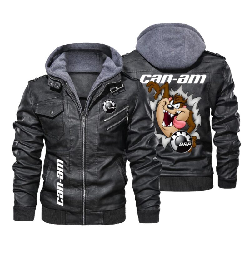 Can Am BRP Tasmania Leather Jacket LJ0714