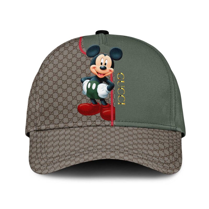 Gucci Mickey Mouse Luxury Cap Print 3D Trending Cap CTC1116