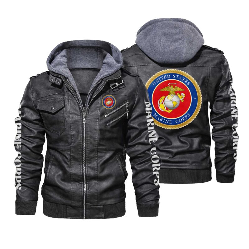 United States Marine Corps Leather Jacket LJ2770