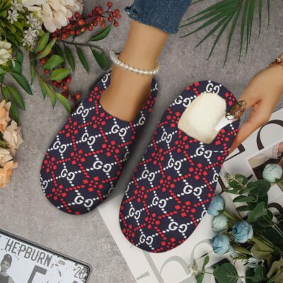Gucci Fleece Slippers Luxury In-House Slippers IHS1003