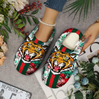 Gucci Fleece Slippers Luxury In-House Slippers IHS1007