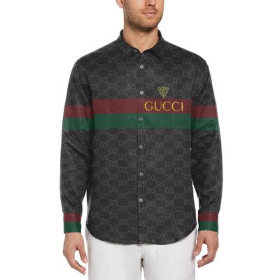 Gucci Long Sleeves Button Down Shirt For Elegant Men LSB1053 – Let the ...