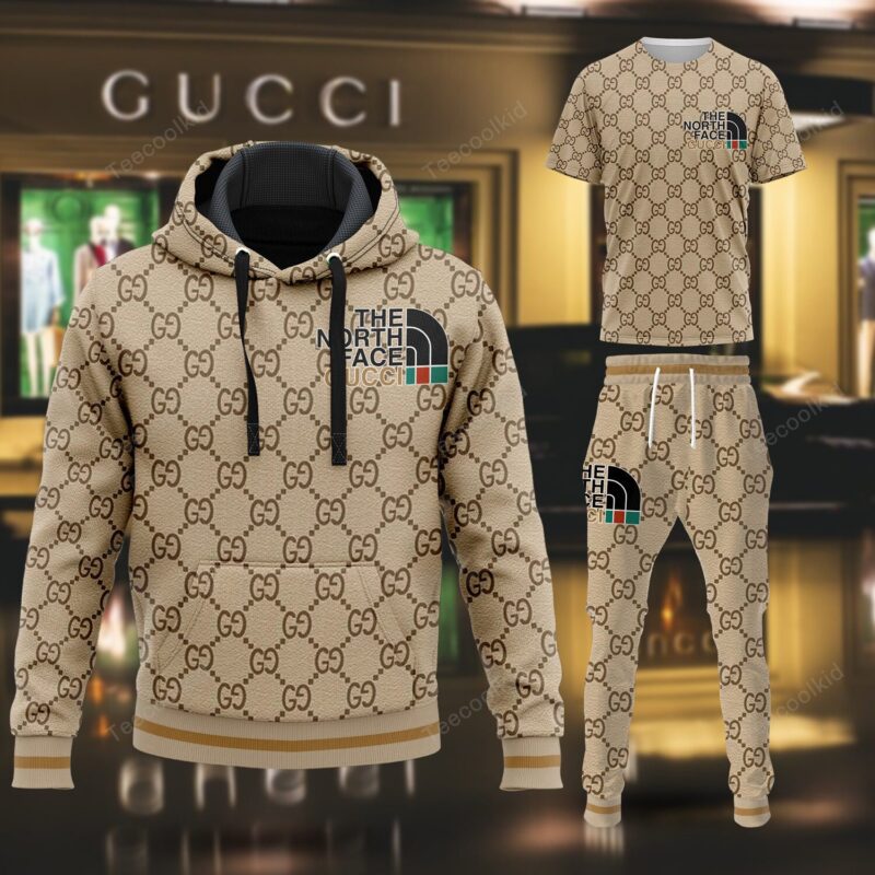 Gucci Luxury Brand Combo T-Shirt Hoodie Long Pants Set Trending 2023-24 Outfit Sport LCS1002