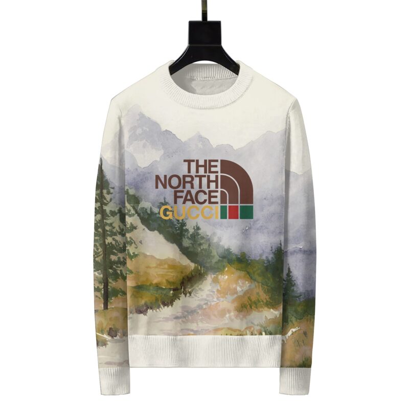 Gucci The North Face Luxury Ugly Sweater For Winter LZU1064