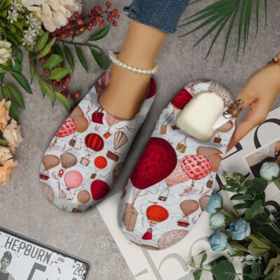 LV Fleece Slippers Luxury In-House Slippers IHS1025