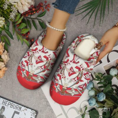 LV Fleece Slippers Luxury In-House Slippers IHS1026