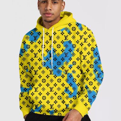 LV Luxury 3D Pullover Unisex Hoodie LZH1201