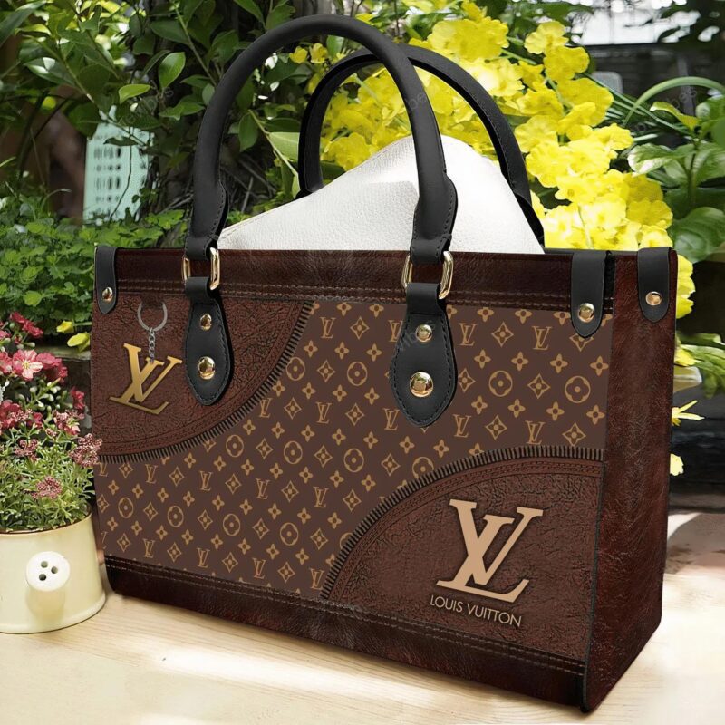 LV Women Luxury Leather Handbag 3D LHB1006