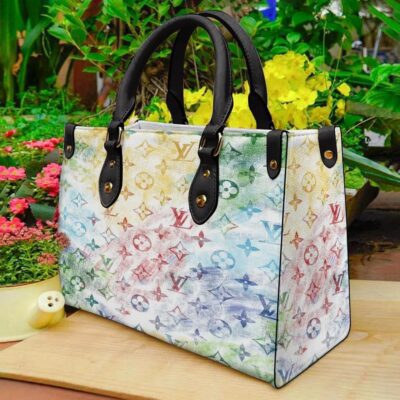 LV Women Luxury Leather Handbag 3D LHB1016