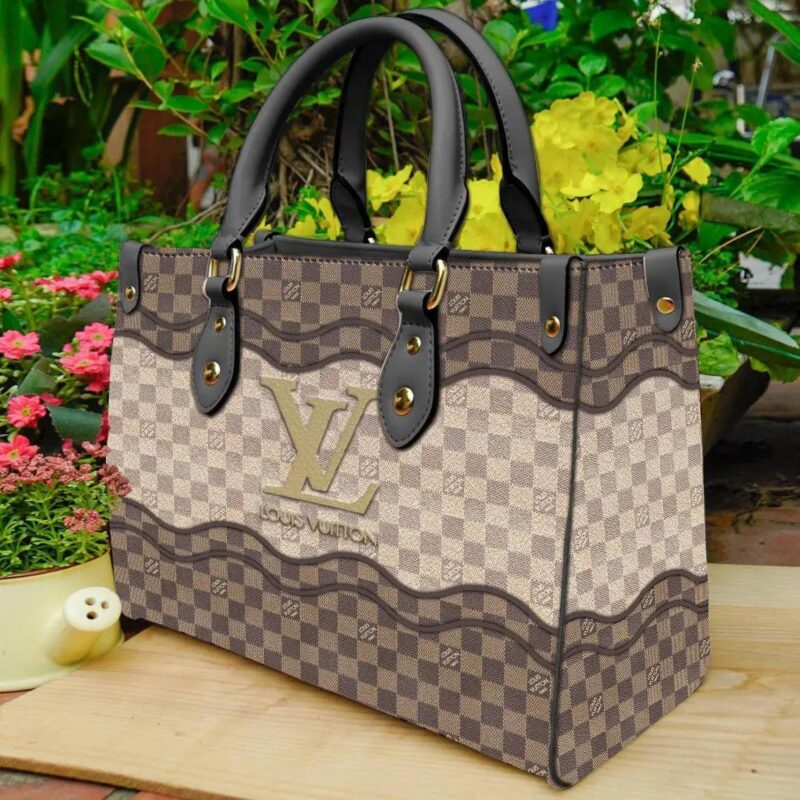 LV Women Luxury Leather Handbag 3D LHB1068