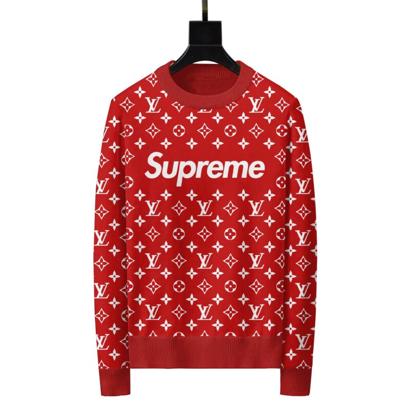 LV supreme Luxury Ugly Sweater For Winter LZU1116