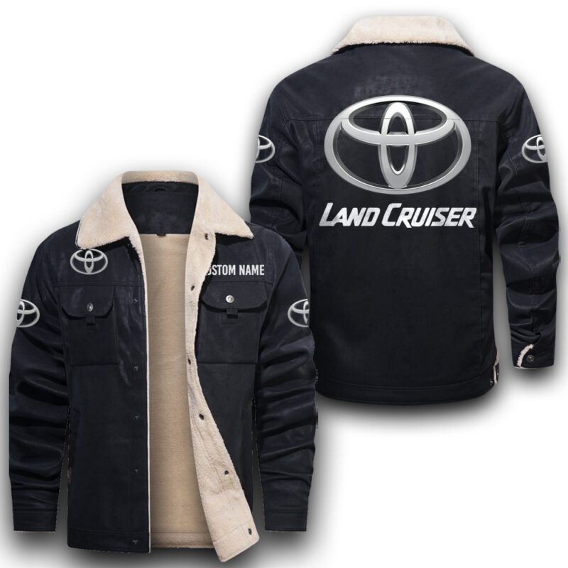 Land Cruiser Sherpa Lined Leather Jacket