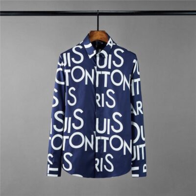 Louis Vuitton LV Long Sleeves Button Down Shirt For Elegant Men LSB1119