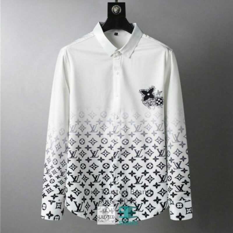 Louis Vuitton LV Long Sleeves Button Down Shirt For Elegant Men LSB1126