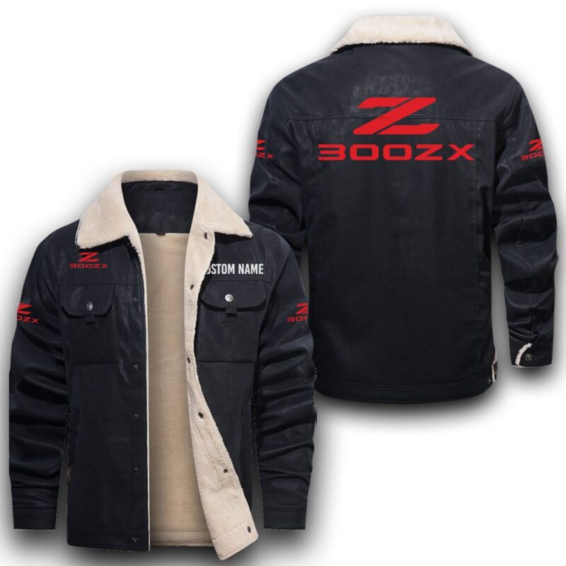 Nissan 300Zx Sherpa Lined Leather Jacket