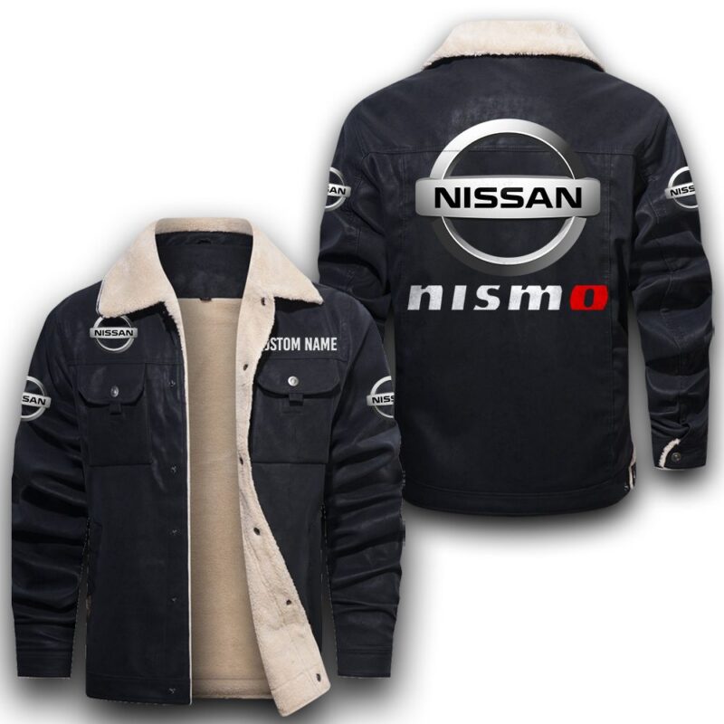 Nissan Nismo Sherpa Lined Leather Jacket