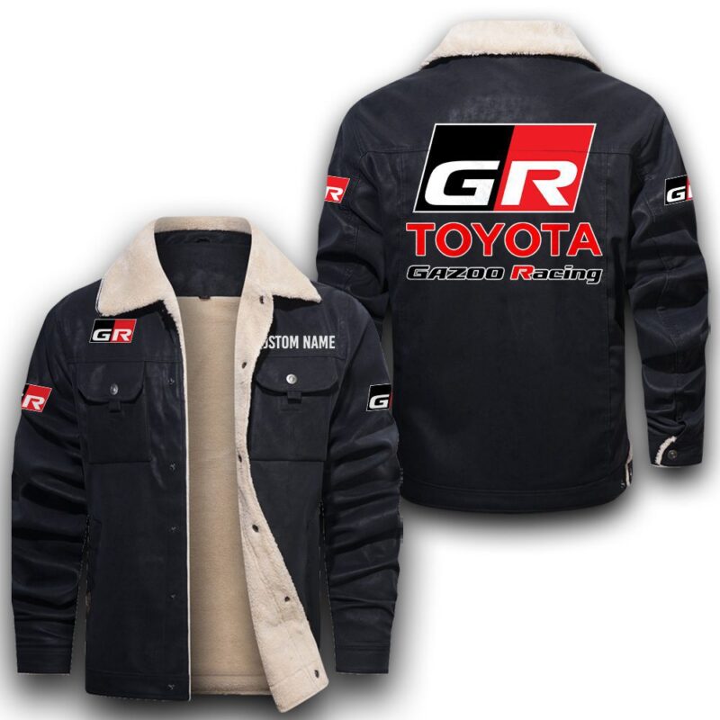 Toyota Gazoo Racing Sherpa Lined Leather Jacket