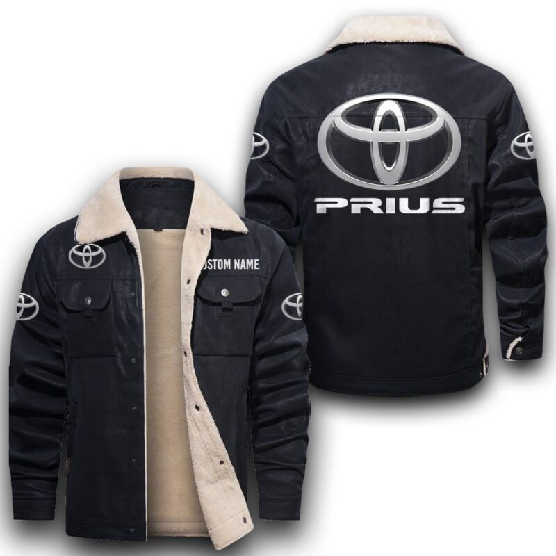 Toyota Prius Sherpa Lined Leather Jacket