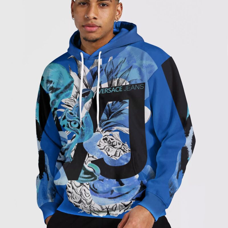 Versace Luxury 3D Pullover Unisex Hoodie LZH1211