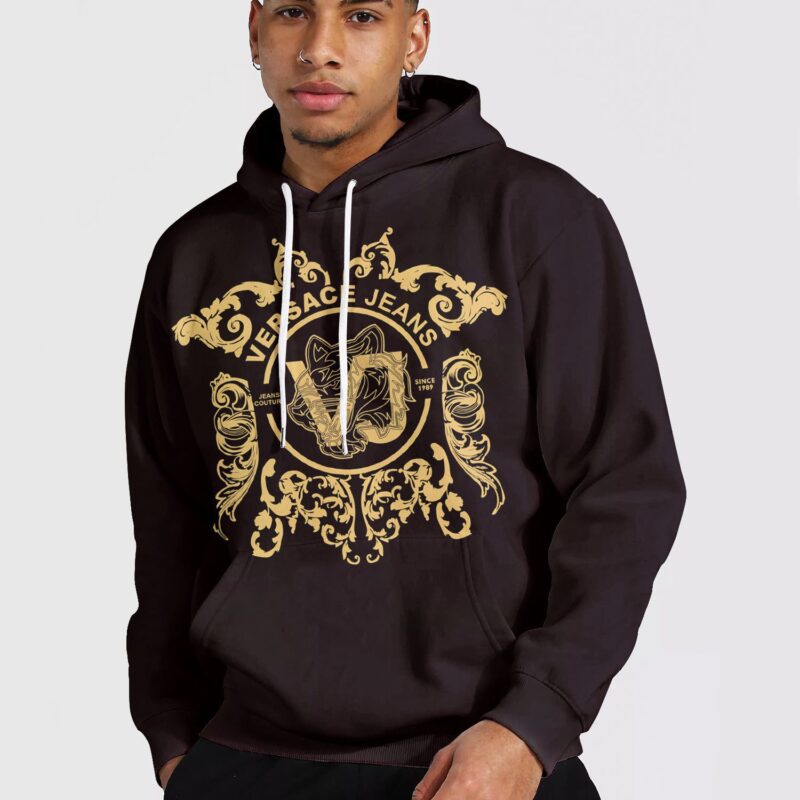 Versace Luxury 3D Pullover Unisex Hoodie LZH1213