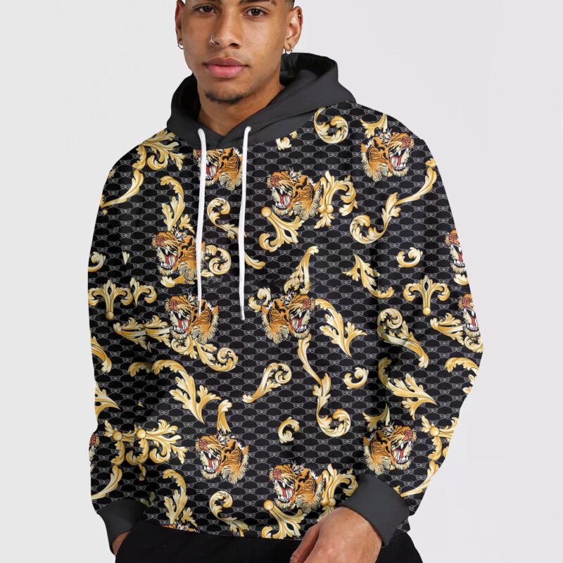 Versace Luxury 3D Pullover Unisex Hoodie LZH1247