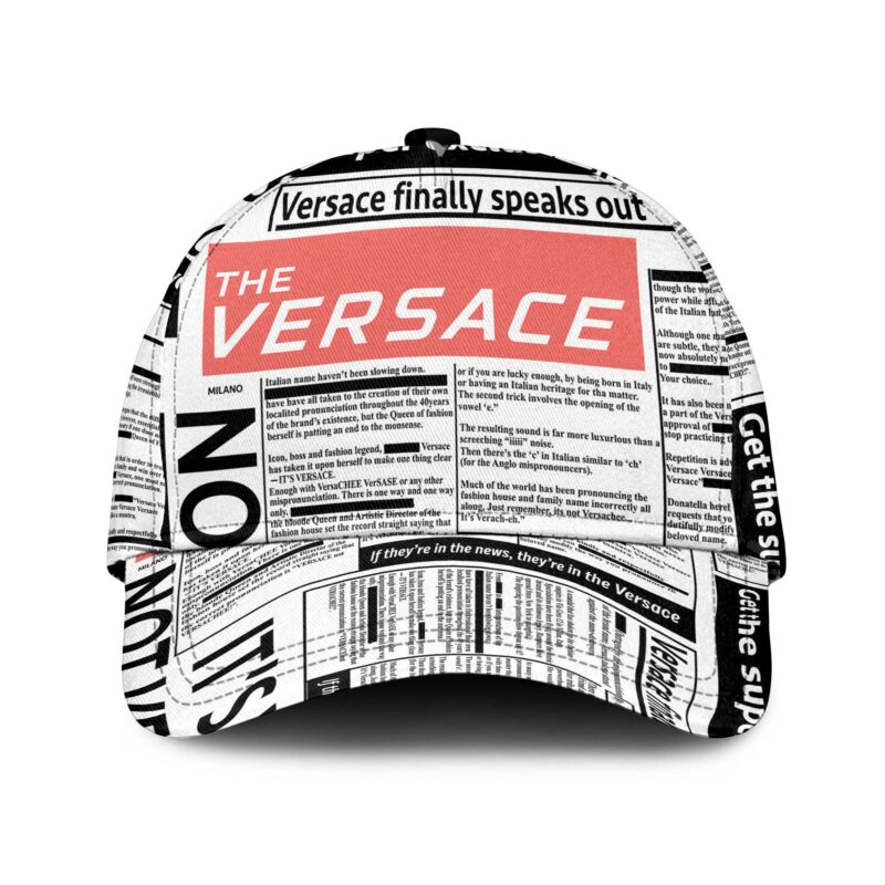 Versace Luxury Cap Print 3D Trending Cap CTC1033