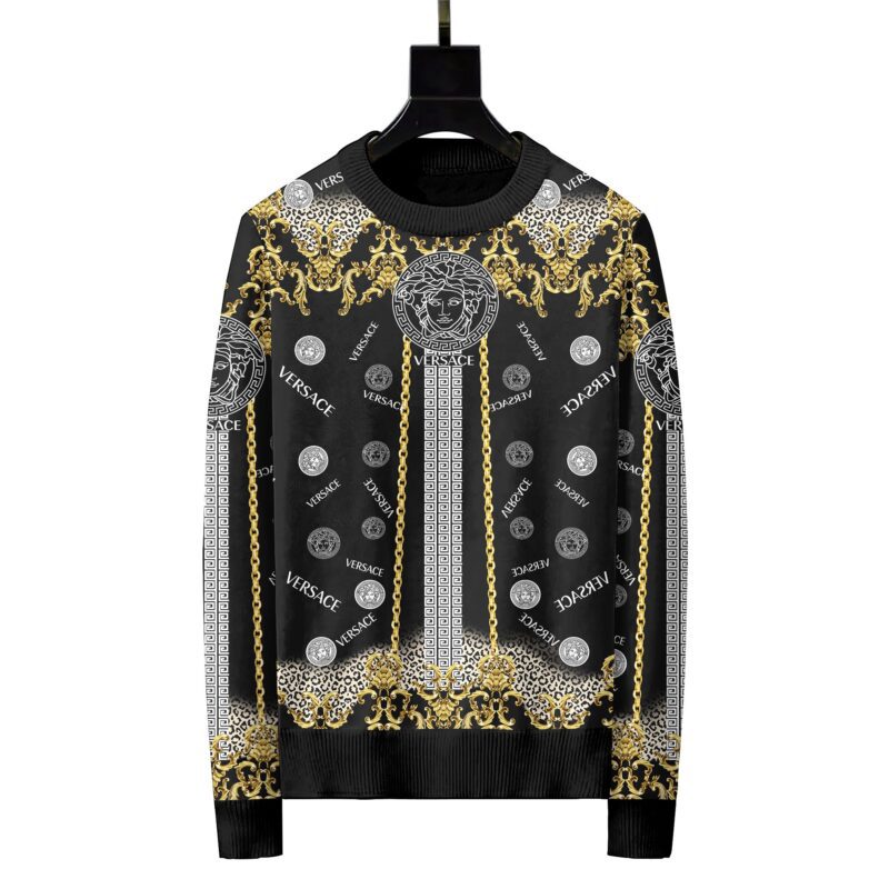 Versace Luxury Ugly Sweater For Winter LZU1324