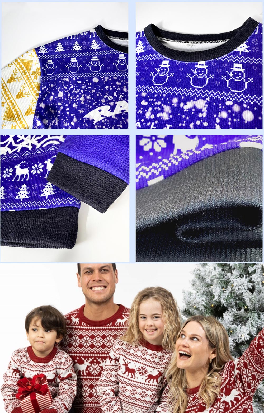 Prince Eric Costume The Little Mermaid Disney Ugly Christmas Sweater 2 ugly sweater detail 2