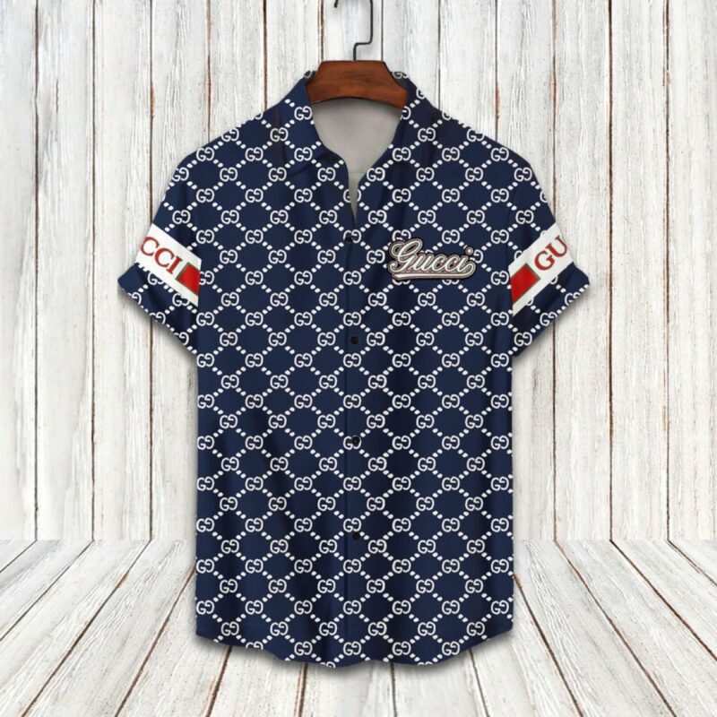 Gucci Luxury Hawaiian Shirt & Short Set LHS1023