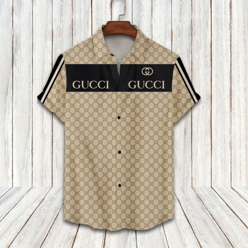 Gucci Luxury Hawaiian Shirt & Short Set LHS1027