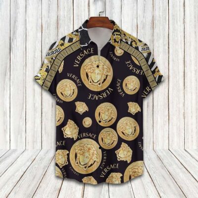 Versace Luxury Hawaiian Shirt & Short Set LHS1231