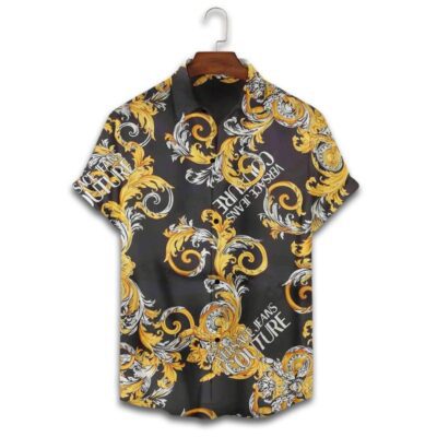 Versace Luxury Hawaiian Shirt & Short Set LHS1248