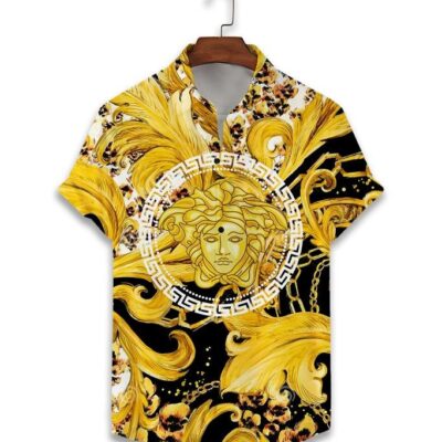 Versace Luxury Hawaiian Shirt & Short Set LHS1249
