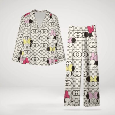 2024 Trending Luxury GC Satin Pajama Set PJS1054