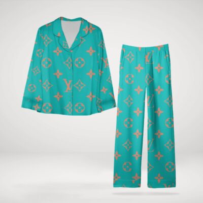 2024 Trending Luxury LV Satin Pajama Set PJS1070