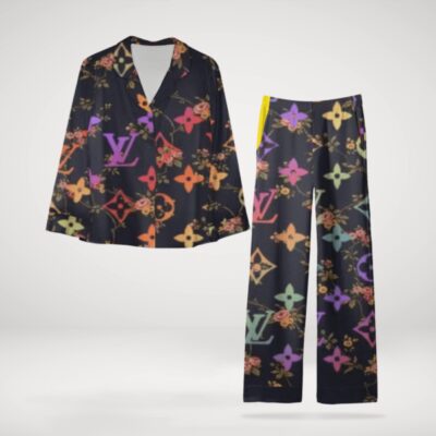 2024 Trending Luxury LV Satin Pajama Set PJS1084