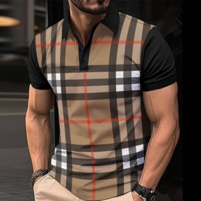 Burberry Luxury Polo Shirt Limited For Gentleman SPL1018