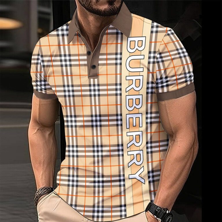 Burberry-Luxury-Polo-Shirt-Limited-For-Gentleman-SPL1020 Burberry Luxury Polo Shirt Limited For Gentleman SPL1020