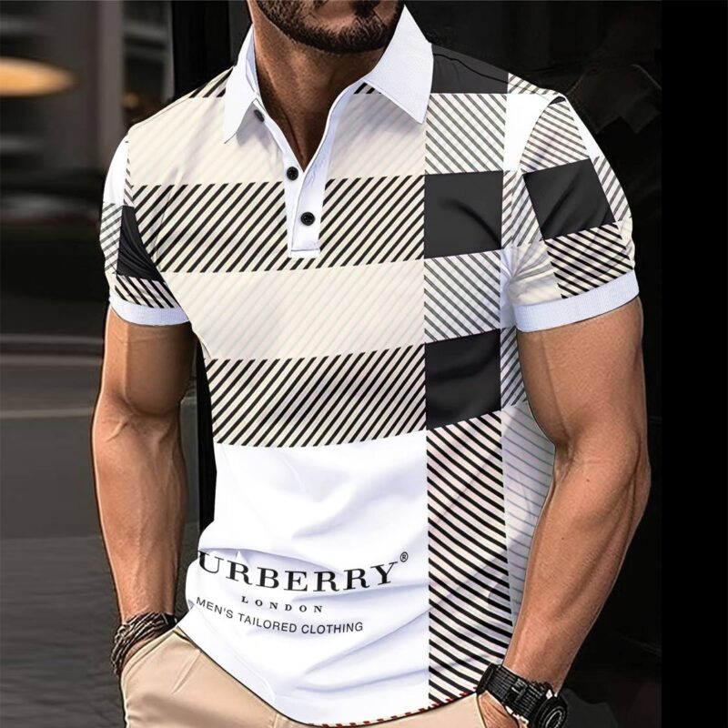 Burberry Luxury Polo Shirt Limited For Gentleman SPL1033