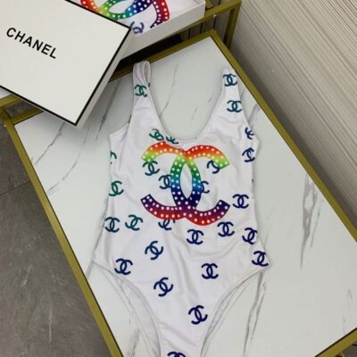 Chanel Bikini Swimwear Beachwear Women One Piece Swimsuit OSW1033