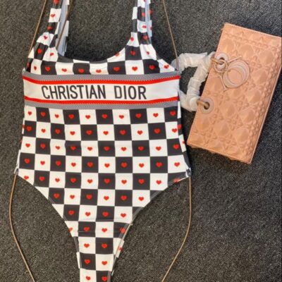 Christian Dior Swimwear Beachwear One Piece Swimsuit OSW1042