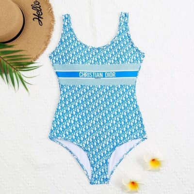 Christian Dior Swimwear Beachwear One Piece Swimsuit OSW1047