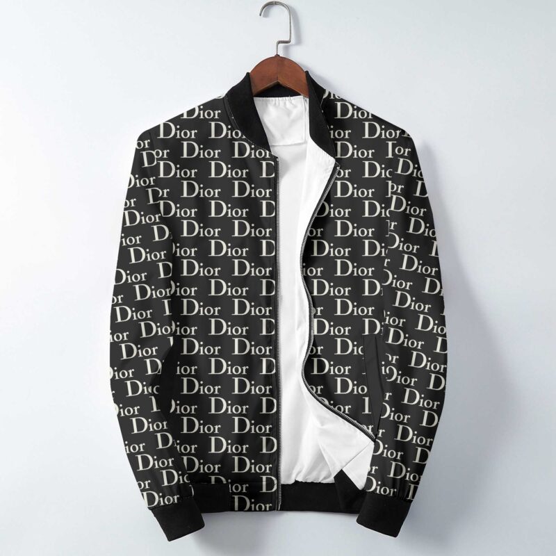 Dior Luxury Brand Varsity Zipper Jacket VST1013