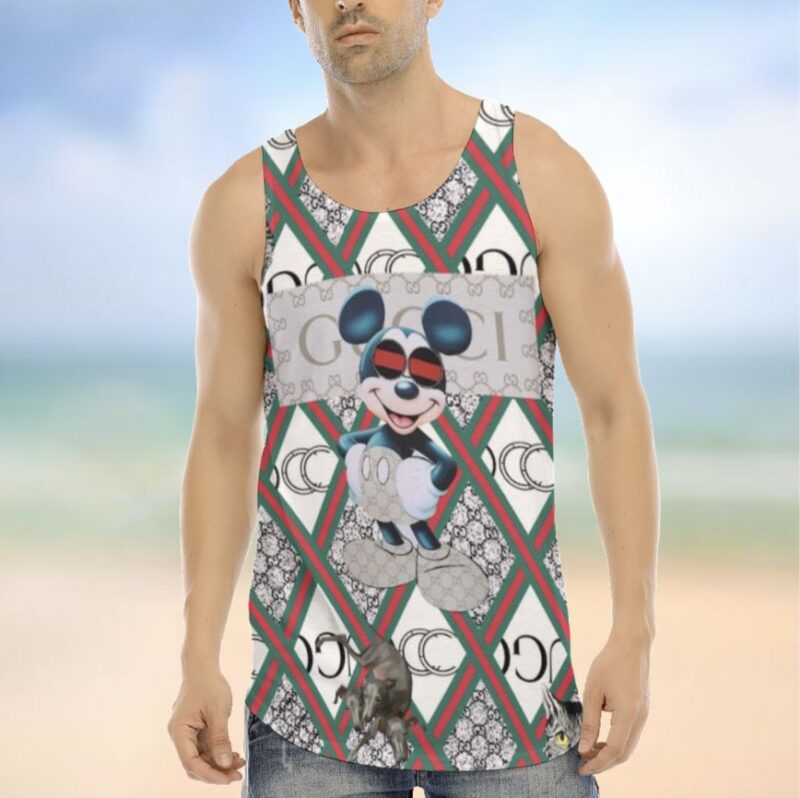 Gucci Luxury Brand Hot 2024 Summer Tank Top For Men  TT1051