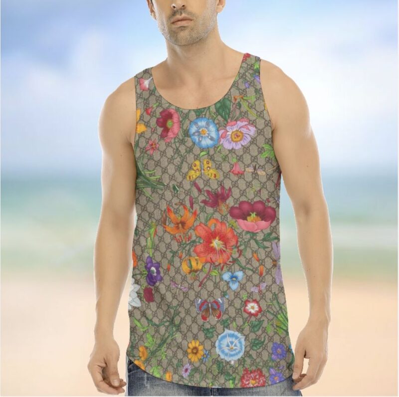 Gucci Luxury Brand Hot 2024 Summer Tank Top For Men  TT1055