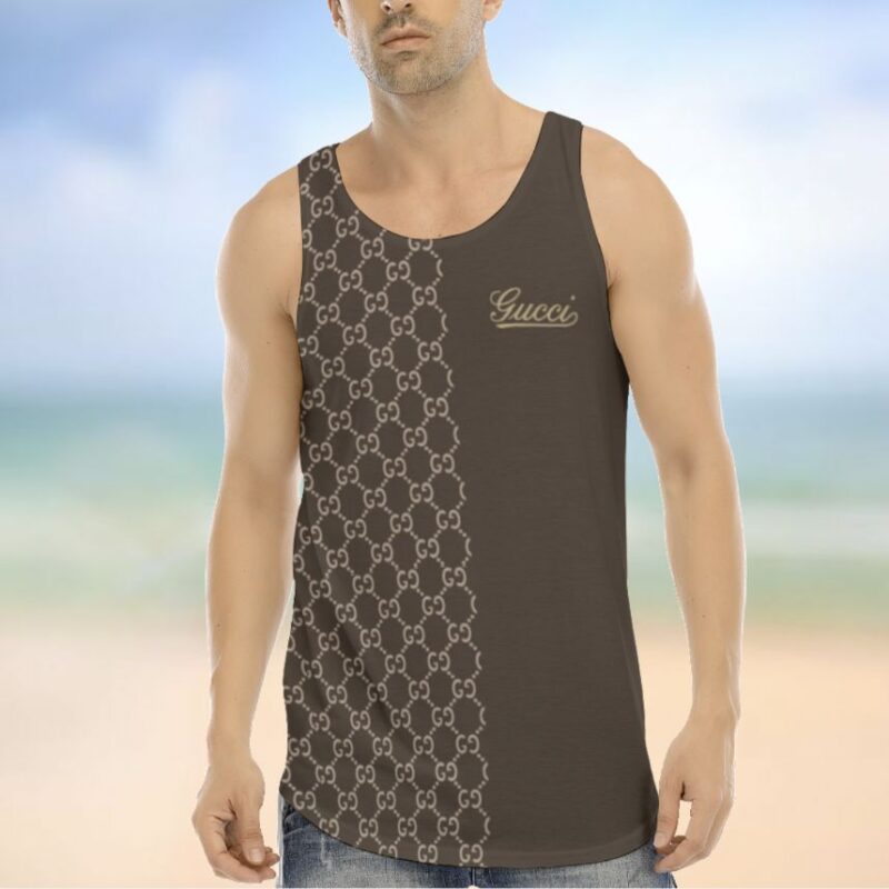 Gucci Luxury Brand Hot 2024 Summer Tank Top For Men  TT1056